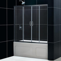 DreamLine Visions Sliding Tub Door 56- 60" SHDR-1160586 - Bath Products