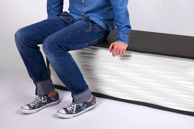 Textured Benches - For Seating and Storage