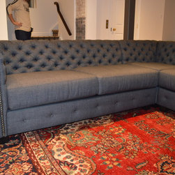 Sectional Sofa Tufted Back - Products