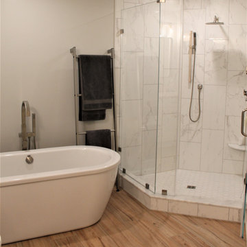 Relax in your newly remodeled bathroom in the Frederick area