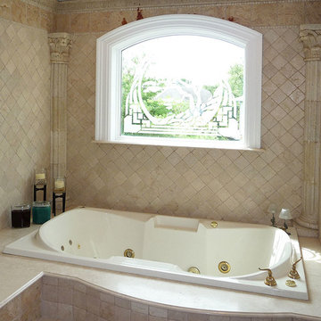 Art on Bathroom Window
