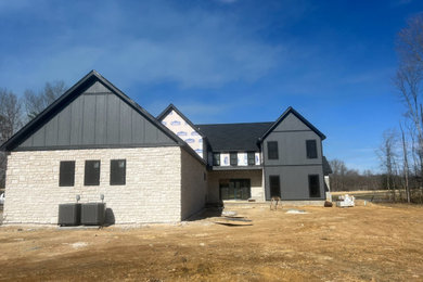 Example of an exterior home design in Other