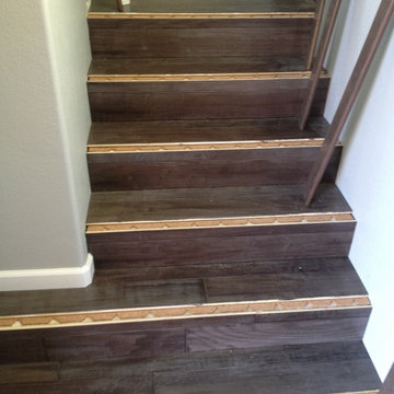 Hardwood Flooring and Stairs - Staple down over cork underlayment
