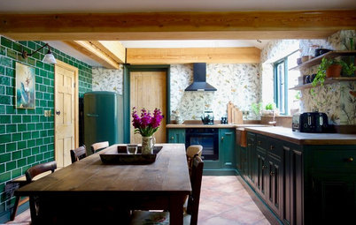Kitchen Tour: A Country Kitchen is Stylishly Updated on a Budget