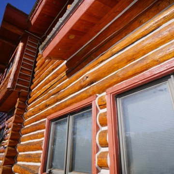 Log Home Restoration Canyon City Colorado