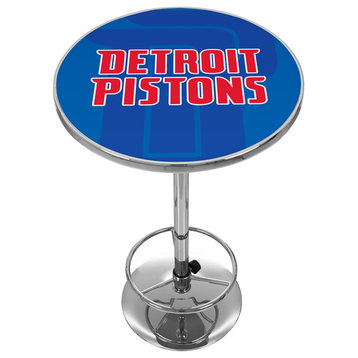 NBA Chrome Pub Table, Fade, Detroit Pistons