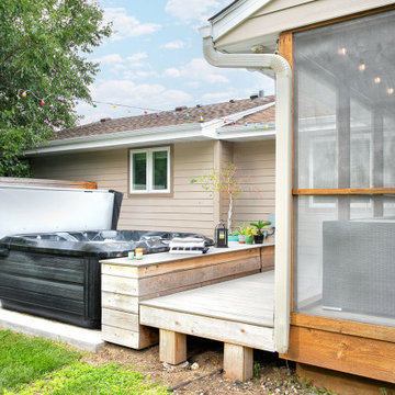 Project 3233-2 Transitional Porch and Deck in St. Louis Park