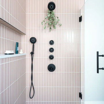 Rosy Finch Matte Glass Bathroom