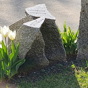 Minto Park - Perennial garden for memorial site