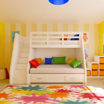 Vibrant Kids Bedroom