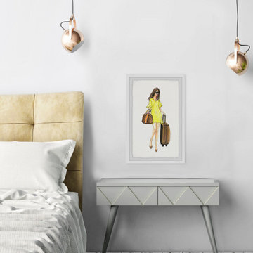 "Travel Chic" Framed Painting Print
