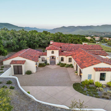Sophisticated Spanish Central Coast Custom Home