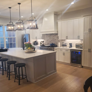 Cabinets and Custom Hood Installed in Chapel Hill, NC