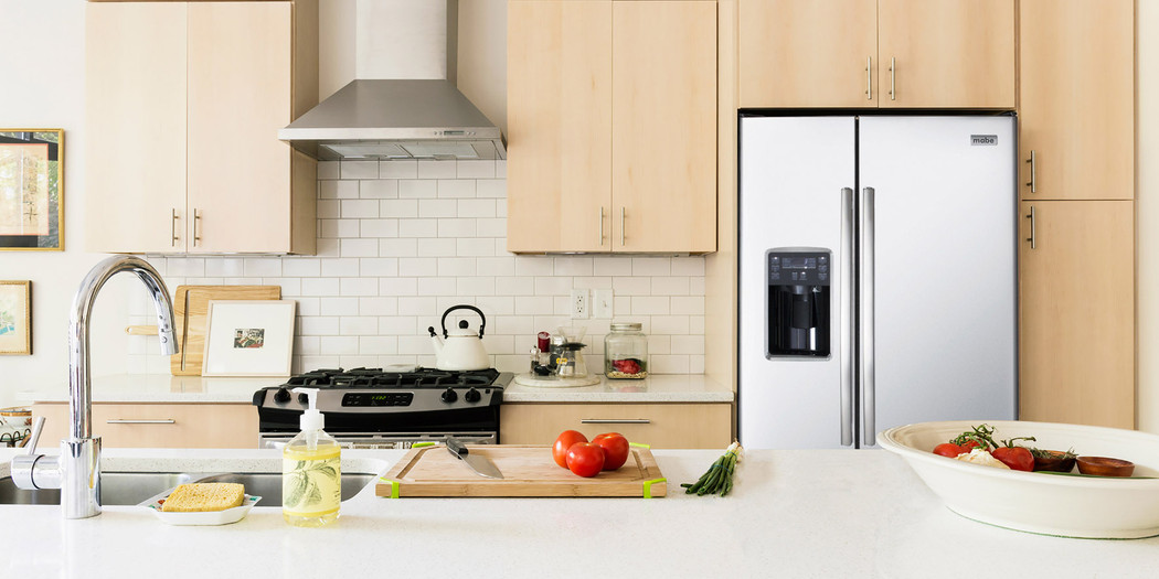 mabe MSMS2LG SS 冷蔵庫 mabe 冷蔵庫 日本のキッチンにもビルトイン