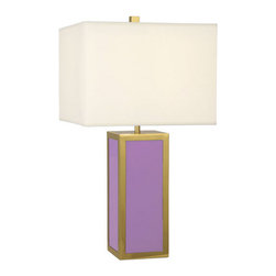 Jonathan Adler Barcelona Lavender Tall Table Lamp - Table Lamps