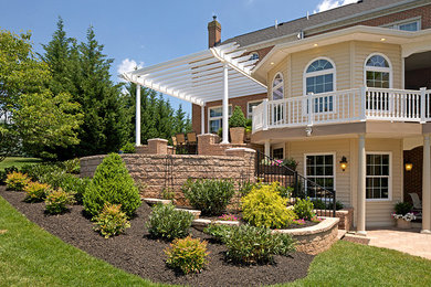 Traditional exterior home idea in Baltimore