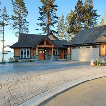 Hillside homes