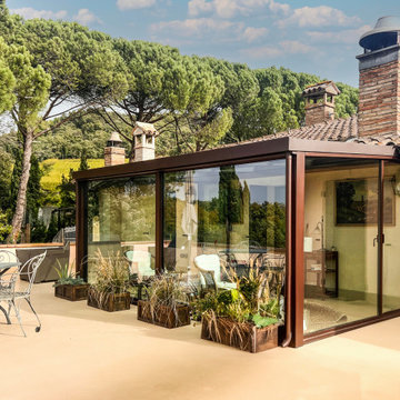 Nuove serre solari e cucina