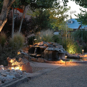 Pond and Landscape in Albuquerque, NM