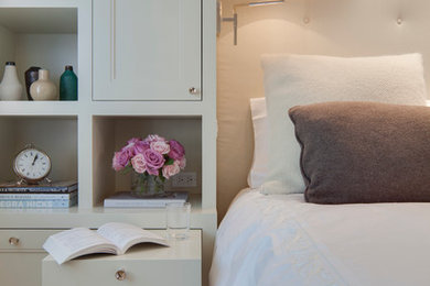 Bedroom - contemporary bedroom idea in Denver