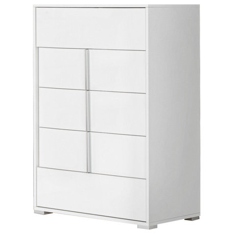 Modrest Nicla Italian Modern White Chest