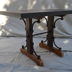 Reclaimed Industrial Table - Dining Tables