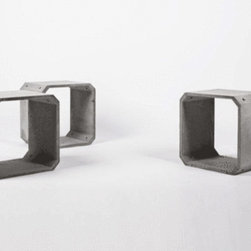 Bentu 'KOU' Concrete Side Cabinet - Storage Units & Cabinets