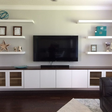 Floating Entertainment Center