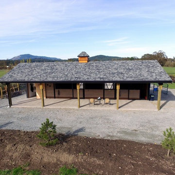 North Saanich Shedrow Barn