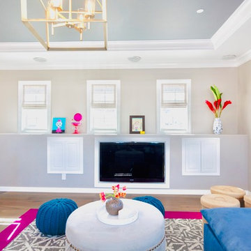 Playroom/Family Room - Contemporary Style