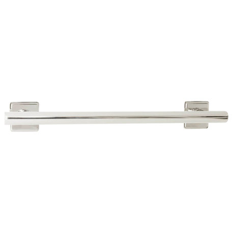 Coronado Designer Straight Bathroom Shower Grab Bar, Polished, 18"