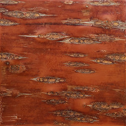 New Products for 2019:  Fire Cherry Bark Wall Covering in Akita Finish - Products