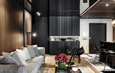 Houzz Tour: Pushing Boundaries in a Flat That's High on Style