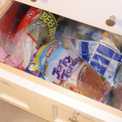 Metal Lined Dog Food Drawer - Bread Boxes