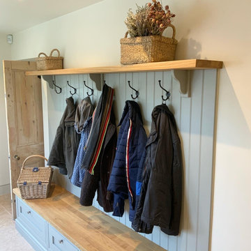 Modern-country style utility/boot room