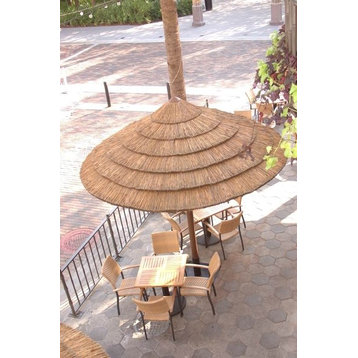 Reed Thatch Umbrella - Natural