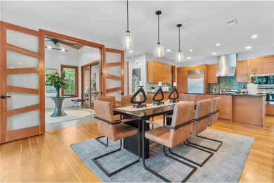 Dining room - contemporary dining room idea in Minneapolis