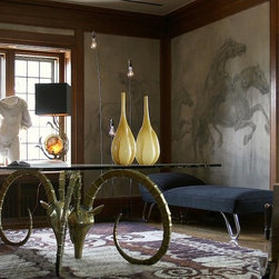 RL Goins Custom Horse Wall Covering - Artwork