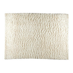Mat The Basics - Mat The Basics Tokyo White Shag Rug - Rugs