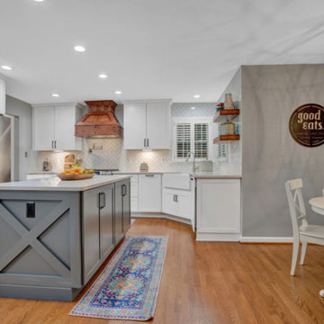 Designing Delight: A Kitchen and Dual Bathroom Makeover for Inspired Living