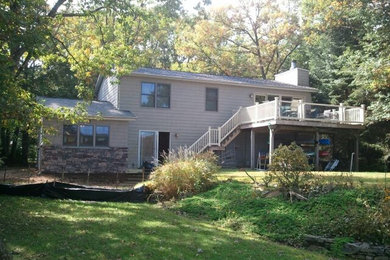 Inspiration for a timeless exterior home remodel in Other