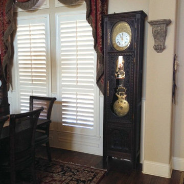 French Brittany Antique Clock in Texas Home