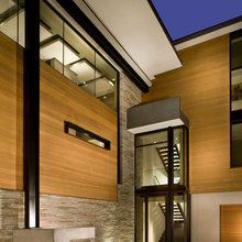 Exterior material mix/colour