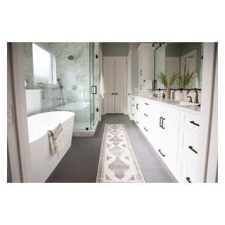 Master Bath - Transitional - Bathroom - Dallas - by Megan Bailey ...