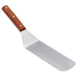 Ballington - 14" Stainless Steel Spatula Turner Wood Handle Riveted Restaurant BBQ Grilling - The extra long grilling spatula features wooden handle with rivet design. It's stainless steel construction makes it perfect for a professional chef, restaurant use, or any kitchen cook. The large flexible heavy-duty surface measures 14" overall with extra length for grabbing or flipping multiple items at once. It's great for pancakes, eggs, hamburgers, potatoes, carne asada or anything on the grill.