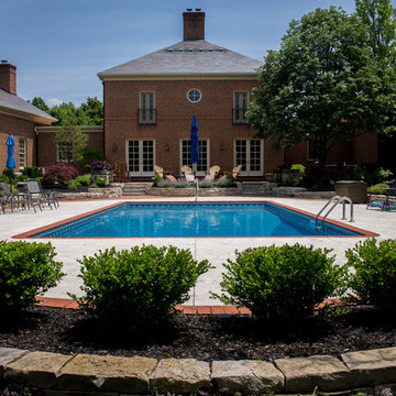 Poolside in New Albany