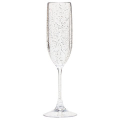 Zodax Kampari Slim Champagne Flutes with Gold Rim Set of 4