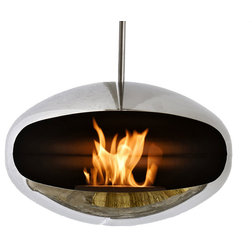 Modern Indoor Fireplaces by Plush Pod Decor