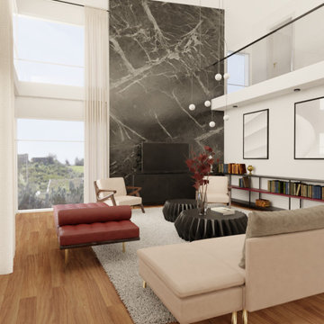 Interior visualization for Sunny Sides. Slovakia.