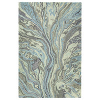 Kaleen Marble Hand-tufted Mbl04-17 Blue 8' X 11' Rectangle